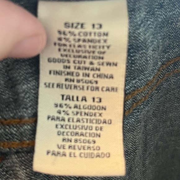 Paco Jeans JEANS WITH ATTITUDE Womens Junior 13 Y2K Jeans Embroidered - Picture 5 of 6